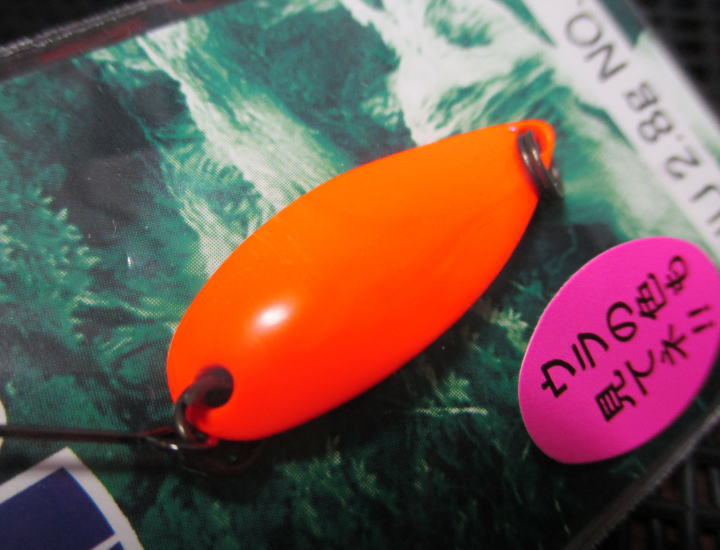 ミュー [ネイティブシリーズ] 2.8g /28mm　#09(オレンジコパー)　　＜フォレスト FOREST＞　□ネイティブ ルアーフィッシング用 スプーン□　MIU Native Spoon 2.8g　～厳選ネイティブ～　[スプーン専門釣り具店] -エスプーン-