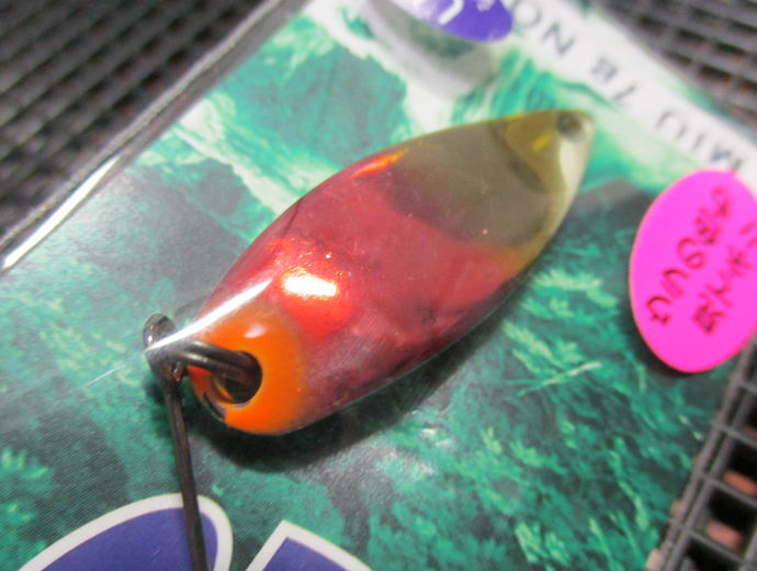 ミュー [極厚ネイティブシリーズ] 7g /34mm　#04(ヒメマスキラー)　　＜フォレスト FOREST＞　□ネイティブ ルアーフィッシング用 スプーン□　MIU Native Spoon 7g　～極厚板タイプ～　[スプーン専門釣り具店] -エスプーン-