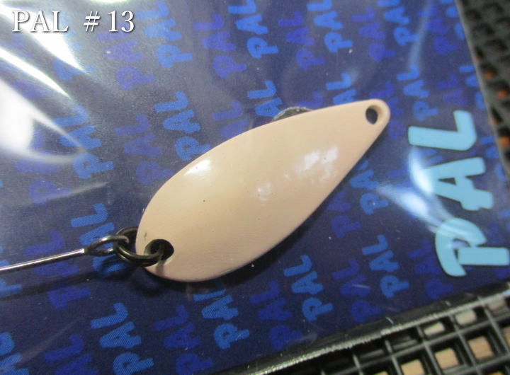 パル [スタンダード] 3.8g /34mm　#13.ライトピンク 　＜フォレスト FOREST＞　□エリア ルアーフィッシング用 スプーン□　PAL Spoon 3.8g　～すべてにおいて平均以上～　[スプーン専門釣り具店] -エスプーン-