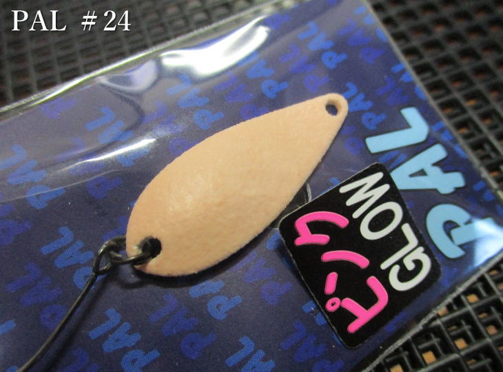 パル [スタンダード] 3.8g /34mm　#24.ピンクGLOW 　＜フォレスト FOREST＞　□エリア ルアーフィッシング用 スプーン□　PAL Spoon 3.8g　～すべてにおいて平均以上～　[スプーン専門釣り具店] -エスプーン-