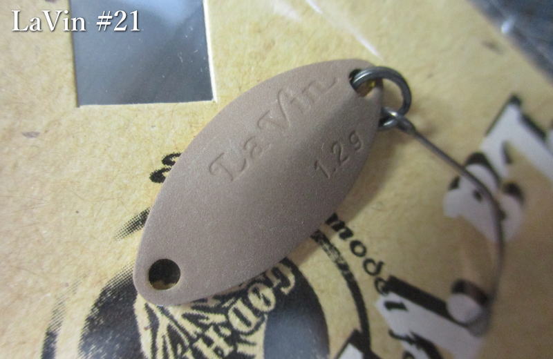 ラビン 0.8g /21mm　#21 焼饅頭　　＜ゴッドハンズ GODHANDS＞　□エリア ルアーフィッシング用 スプー..