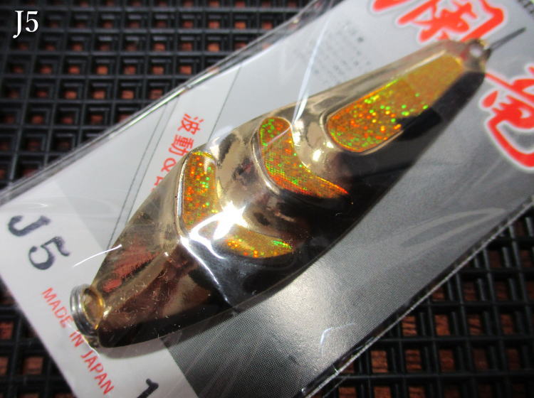 ランリュウ [本流本湖 瀾竜] 12g /54mm　#J5 黒金　　＜ゴッドハンズ GODHANDS＞　□ネイティブ ルアーフィッシング用 スプーン□　RANRYU Spoon 12g　～流れも止水も～　[スプーン専門釣り具店] -エスプーン-