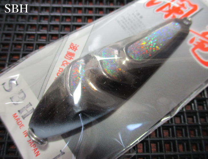 Rakuten - ランリュウ [本流本湖 瀾竜] 12g /54mm　#SBH ブラック白シルバー　　＜ゴッドハンズ GODHANDS＞　□ネイティブ ルアーフィッシング用 スプーン□　RANRYU Spoon 12g　～流れも止水も～　[スプーン専門釣り具店] -エスプーン-