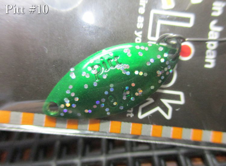 Rakuten - ピット 0.6g /20mm　#10 ジャイ　　＜アイジェットリンク I Jet Link＞　□エリア ルアーフィッシング用 スプーン□　Pitt Spoon 0.6g　～気配を消すステルス～　[スプーン専門釣り具店] -エスプーン-