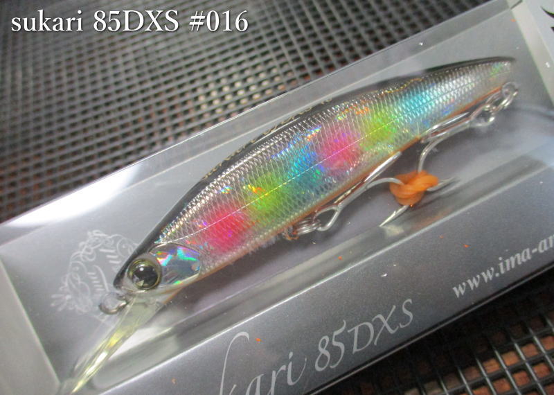 スカリ 85DXS 18g　＃016 SMジョーカー　　＜アムズデザイン ima＞　□ネイティブ ルアーフィッシング用 ミノー プラグ□　SUKARI 85DXS (18g) 　～流れの深層攻略を実現～[スプーン専門釣り具店] エスプーン