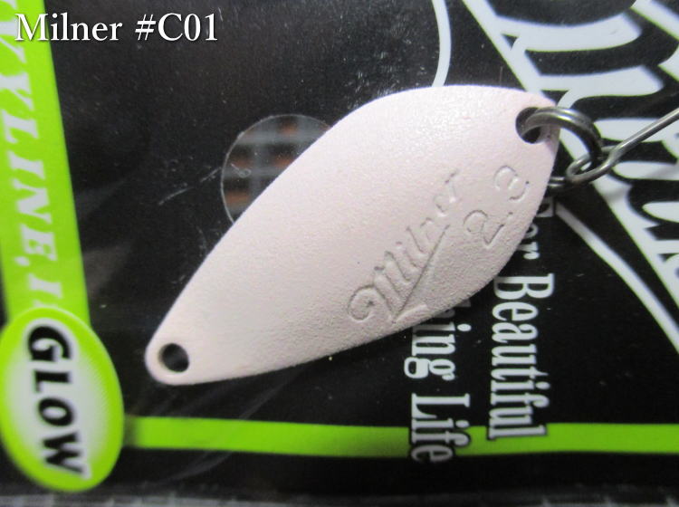 Rakuten - ミルナー 2.3g /27mm　#C01 ピンクグロー　　＜アイビーライン IVYLINE＞　□エリア ルアーフィッシング用 スプーン□　Milner Spoon 2.3g　～解放！ルアーローテ～[スプーン専門釣り具店] -エスプーン-