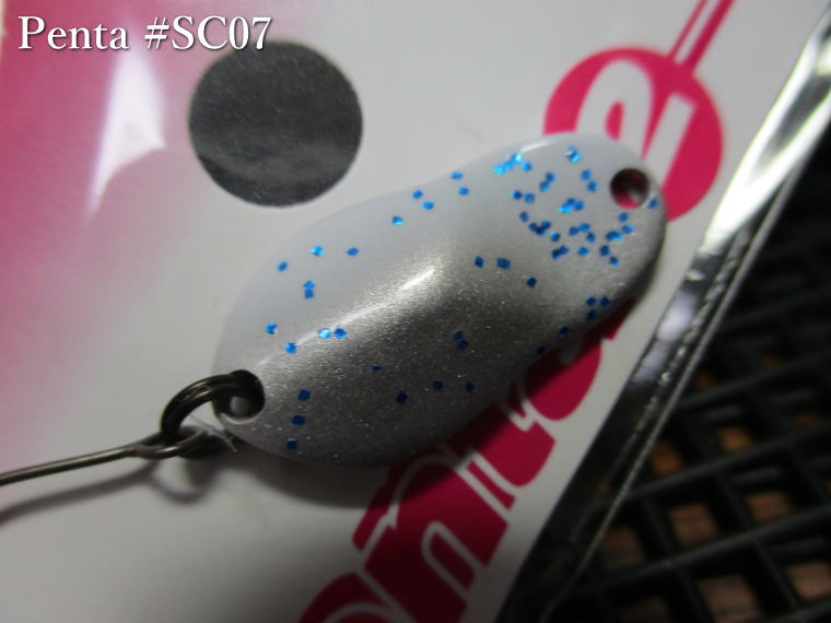 Rakuten - ペンタ [セレクトカラー] 1.7g /22mm　#SC07 スノーソイルUV　　＜アイビーライン IVYLINE＞　□エリア ルアーフィッシング用 スプーン□　Penta SC Spoon 1.7g　～ボトム攻略の極み～　[スプーン専門釣り具店] -エスプーン-