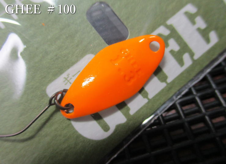 Rakuten - 鱒玄人 ギー 1.3g /23mm　#100 放流オレ金　　＜ノリーズ NORIES＞　□エリア ルアーフィッシング用 スプーン□　GHEE Spoon 1.3g　～ウィーパーの中層攻略バージョン～　[スプーン専門釣り具店] -エスプーン-
