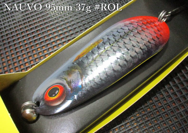 Rakuten - ナウヴォ 37g /95mm　＃ROL ライブローチ　　＜ラパラ RAPALA＞　□ネイティブ ルアーフィッシング用 スプーン□　NAUVO 37g　～伝統の金属スプーン～　[スプーン専門釣り具店] -エスプーン-　※エコパッケージ採用