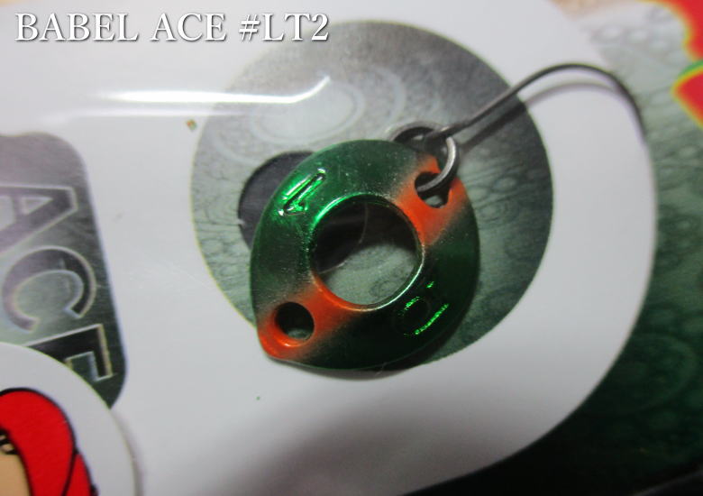 バベル  ゼロ 0.4g /14mm　＃LT2 TAMAMUSHI　　＜ロブルアー roblure＞　□エリア ルアーフィッシング用 スプーン□　BABEL ACE ZERO Spoon 0.4g　～霜出朋言(しもキン)監修～ -エスプーン-