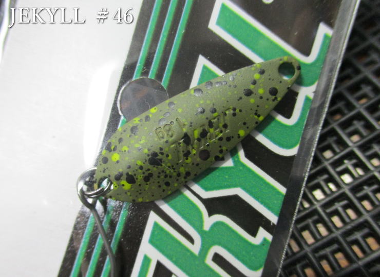 Rakuten - ジキル 1.8g /27mm　#46 福田01　　＜ロデオクラフト Rodiocraft＞　□エリア ルアーフィッシング用 スプーン□　JEKYLL Spoon 1.8g　～スレきった魚に～[スプーン専門釣り具店] -エスプーン-