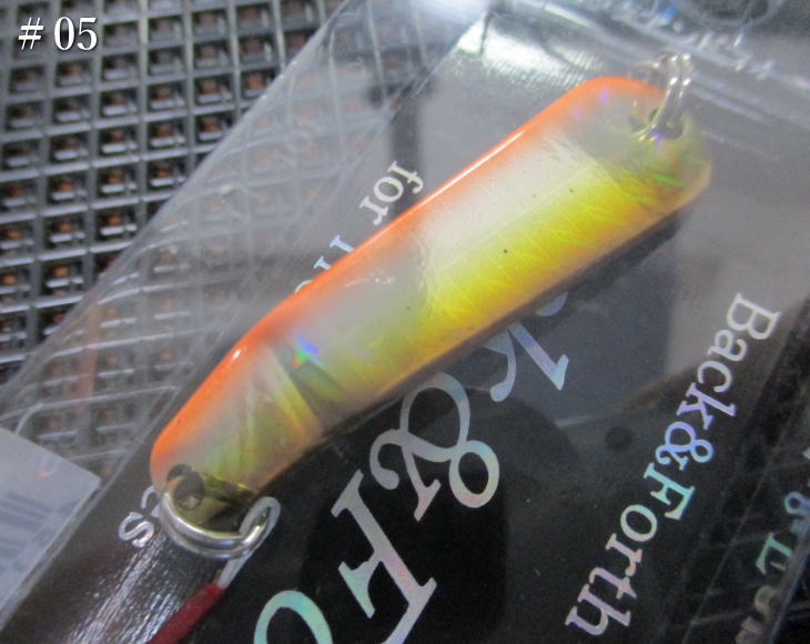 バック&フォース 7g /49mm　#05 TS(S)　　＜スミス SMITH＞　□ネイティブ ルアーフィッシング用 スプーン□　Back & Forth Spoon 7g　～池谷成就氏独自釣法～　[スプーン専門釣り具店] -エスプーン-