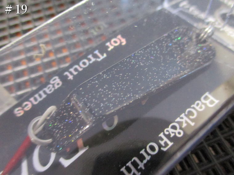 Rakuten - バック&フォース 5g /43mm　#19 BKHGG　　＜スミス SMITH＞　□ネイティブ ルアーフィッシング用 スプーン□　Back & Forth Spoon 5g　～池谷成就氏独自釣法～　[スプーン専門釣り具店] -エスプーン-
