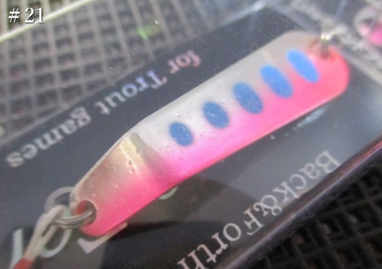 バック&フォース 5g /43mm #21 PKPBL ＜スミス SMITH＞ □ネイティブ ルアーフィッシング用 スプーン□ Back & Forth Spoon 5g ～池谷成就氏独自釣法～ [スプーン専門釣り具店] -エスプーン-