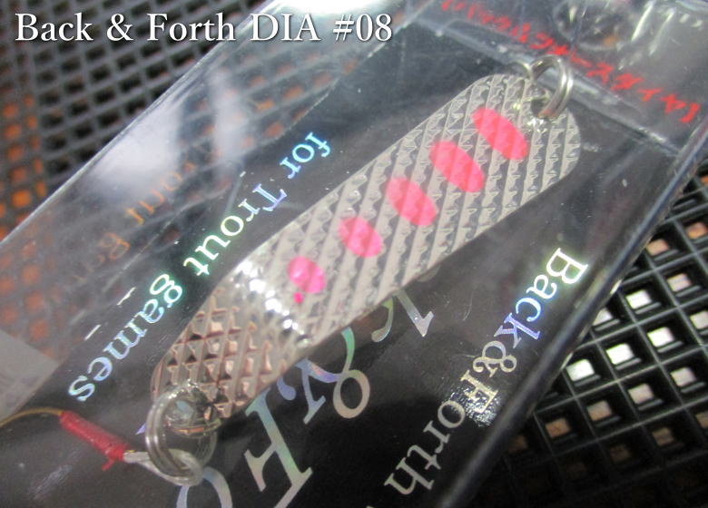 Rakuten - バック&フォース [ダイヤ] 5g /43mm　#08 PP　　＜スミス SMITH＞　□ネイティブ ルアーフィッシング用 スプーン□　Back & Forth DIA Spoon 5g　～池谷成就氏独自釣法～[スプーン専門釣り具店] -エスプーン-