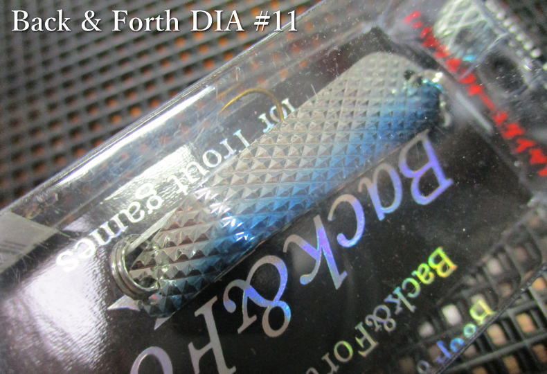 Rakuten - バック&フォース [ダイヤ] 4g /37mm　#11 SB　　＜スミス SMITH＞　□ネイティブ ルアーフィッシング用 スプーン□　Back & Forth DIA Spoon 4g　～池谷成就氏独自釣法～[スプーン専門釣り具店] -エスプーン-
