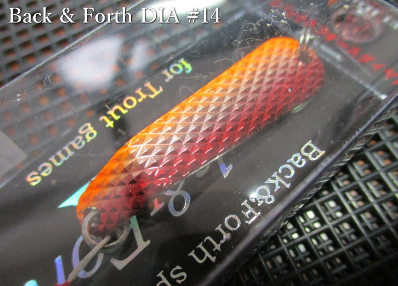 乐天商城 - バック&フォース [ダイヤ] 4g /37mm　#14 RDO　　＜スミス SMITH＞　□ネイティブ ルアーフィッシング用 スプーン□　Back & Forth DIA Spoon 4g　～池谷成就氏独自釣法～[スプーン専門釣り具店] -エスプーン-