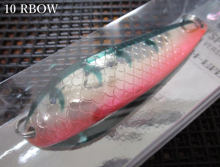 Rakuten - バッハ 10g /52mm　#10 RBOW　　＜スミス SMITH＞　□ネイティブ ルアーフィッシング用 スプーン□　BUCH SPECIAL Japan Version Spoon 10g　～日本オリジナル仕様～　[スプーン専門釣り具店] -エスプーン-