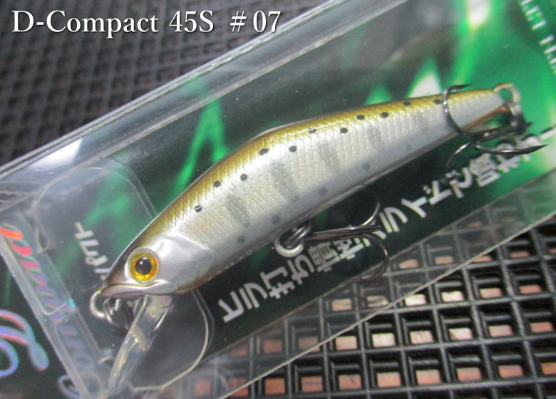 D-コンパクト 45S　＃07 ヤマメ箔　　＜スミス SMITH＞　□ネイティブ ルアーフィッシング用 ミノー プラグ□　D compact 45S　～Dコンを凌駕～ -エスプーン-