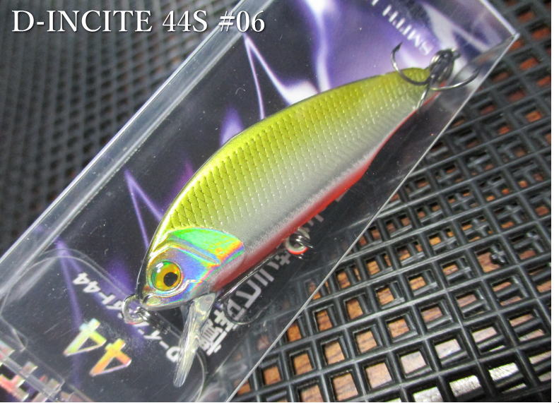 D-インサイト 44S　＃06 TS箔　　＜スミス SMITH＞　□ネイティブ ルアーフィッシング用 ミノー プラグ□　D INCITE 44S　～平本仁の慣性ヒラ打ち～　 -エスプーン-
