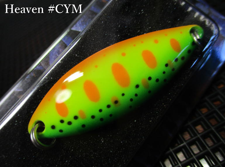 ヘブン 5g /40mm　#36 CYM　　＜スミス SMITH＞　□ネイティブ ルアーフィッシング用 スプーン□　Heaven Spoon 5g　～流れに深場に～　[スプーン専門釣り具店] -エスプーン-