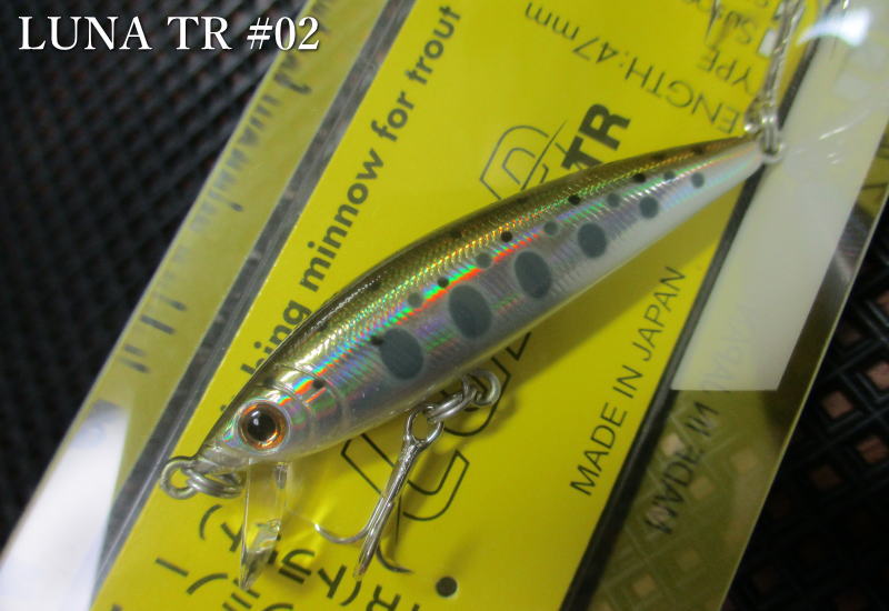 ルナTR 47S　～全5色　　＜スミス SMITH＞　□ネイティブ ルアーフィッシング用 ミノー プラグ□　LUNA TR 47S　～トゥイッチングミノー～　[スプーン専門釣り具店] -エスプーン- 2