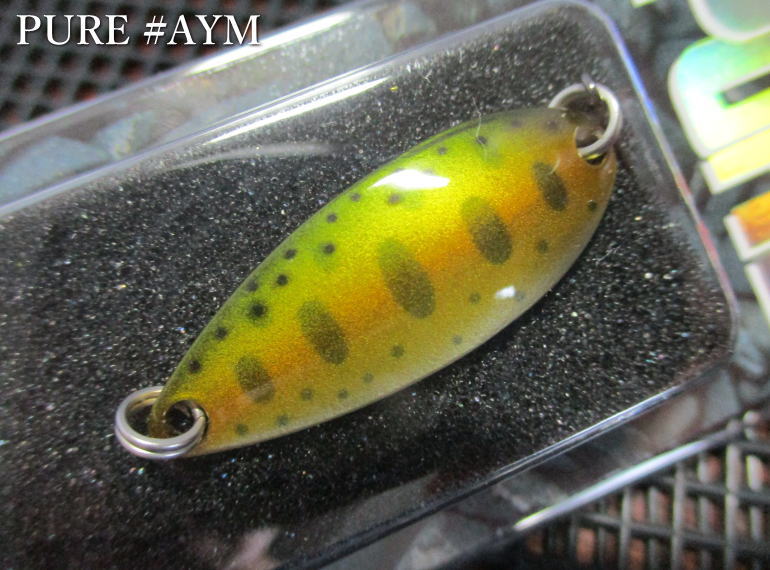 Rakuten - ピュア 2g /27mm　#AYM　　＜スミス SMITH＞　□ネイティブ ルアーフィッシング用 スプーン□　PURE Spoon 2g　～安心のロングセラー　[スプーン専門釣り具店] -エスプーン-