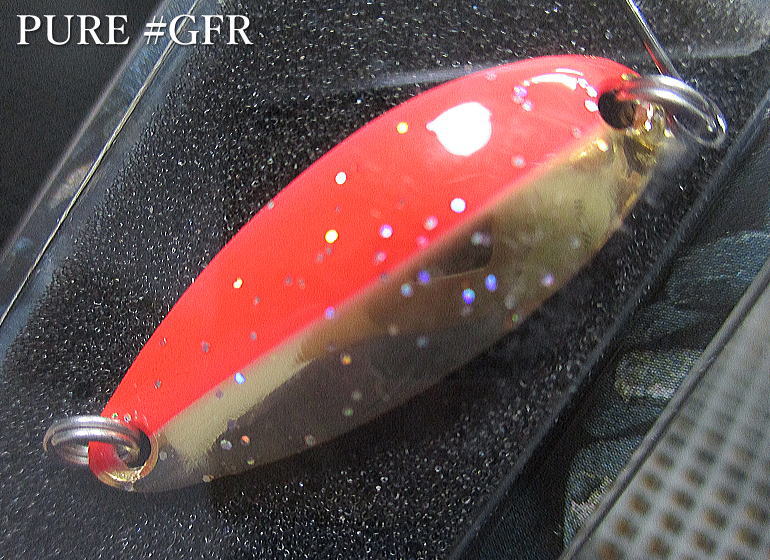 Spoon - ピュア 18g /65mm　#GFR　　＜スミス SMITH＞　□ネイティブ ルアーフィッシング用 スプーン□　PURE Spoon 18g　～安心のロングセラー　[スプーン専門釣り具店] -エスプーン-