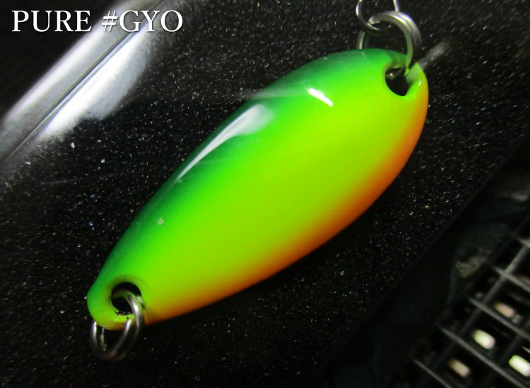 乐天商城 - ピュア 3.5g /34mm　#GYO　　＜スミス SMITH＞　□ネイティブ ルアーフィッシング用 スプーン□　PURE Spoon 3.5g　～安心のロングセラー　[スプーン専門釣り具店] -エスプーン-