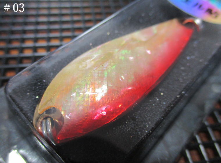 Rakuten - ピュアシェル2　3.5g /34mm　#03 RDG　　＜スミス SMITH＞　□ネイティブ ルアーフィッシング用 スプーン□　PURE Shell 2 Spoon 3.5g　～天然シェル貼～　[スプーン専門釣り具店] -エスプーン-
