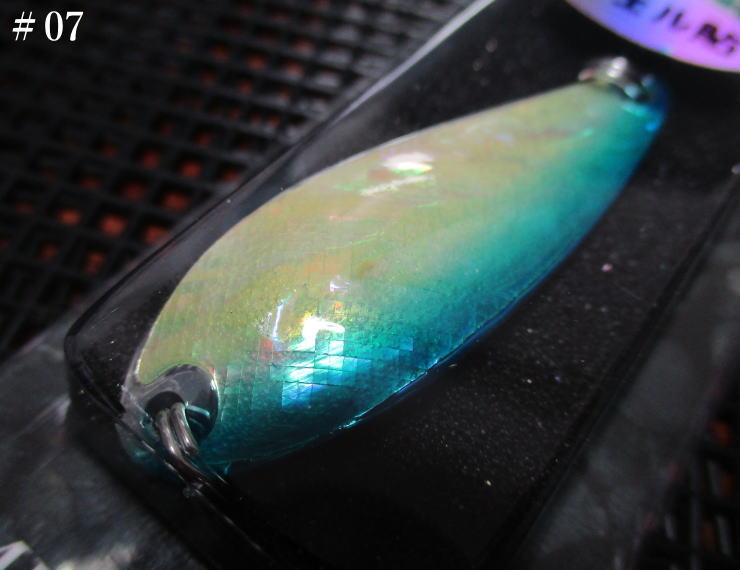 Rakuten - ピュアシェル2　9.5g /50mm　#07 BLS　　＜スミス SMITH＞　□ネイティブ ルアーフィッシング用 スプーン□　PURE Shell 2 Spoon 9.5g　～天然シェル貼～　[スプーン専門釣り具店] -エスプーン-