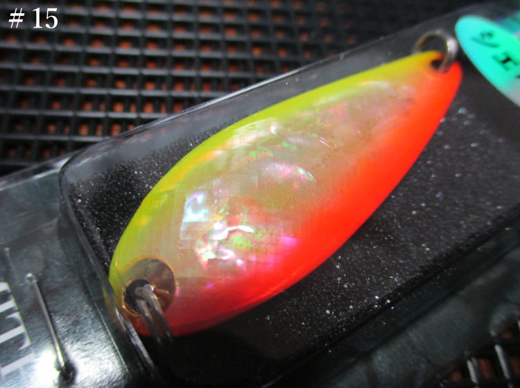 Rakuten - ピュアシェル2　3.5g /34mm　#15 YOG　　＜スミス SMITH＞　□ネイティブ ルアーフィッシング用 スプーン□　PURE Shell 2 Spoon 3.5g　～天然シェル貼～　[スプーン専門釣り具店] -エスプーン-