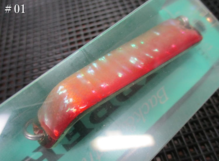 バック&フォース [リッパ]シェル 16g /63mm　#01 赤金(G)　　＜スミス SMITH＞　□ネイティブ ルアーフィッシング用 スプーン□　Back & Forth RIPPER SHELL Spoon 16g　～スライド＆ドリフト～　[スプーン専門釣り具店] -エスプーン-