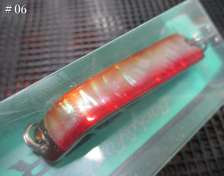 Rakuten - バック&フォース [リッパ]シェル 16g /63mm　#06 赤銀(S)　　＜スミス SMITH＞　□ネイティブ ルアーフィッシング用 スプーン□　Back & Forth RIPPER SHELL Spoon 16g　～スライド＆ドリフト～　[スプーン専門釣り具店] -エスプーン-