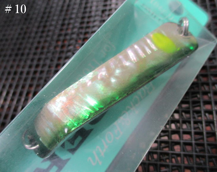 バック&フォース シェル 13g /63mm　＃10 アユ(S)　　＜スミス SMITH＞　□ネイティブ ルアーフィッシング用 スプーン□　Back & Forth RIPPER SHELL 13g　～スライド＆ドリフト～　 -エスプーン-