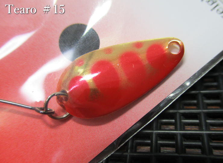 ティアロ 1.6g /22mm　～全34色　　＜ティモン TIMON＞　□エリア ルアーフィッシング用 スプーン□　Tearo Spoon 1.6g　～TIMONの最高傑作～　[スプーン専門釣り具店] -エスプーン- es-poon-10067103 es-poon サンプル画像3