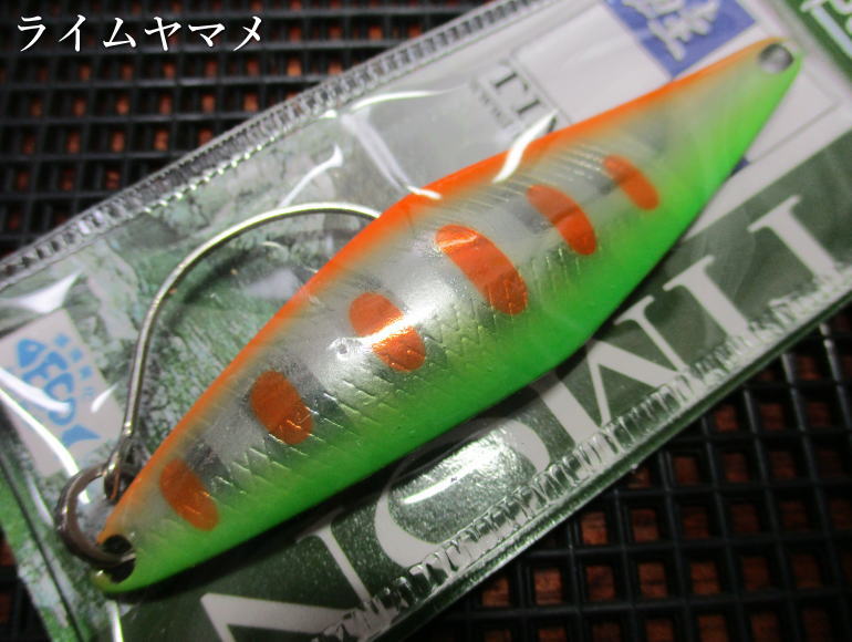 Rakuten - トリコロール スプーン 14g /68mm　#ライムヤマメ　　＜ティモン TIMON＞　□ネイティブ ルアーフィッシング用 スプーン□　Tricoroll Spoon 14g　～ミノーライクなスプーン～　[スプーン専門釣り具店] -エスプーン-