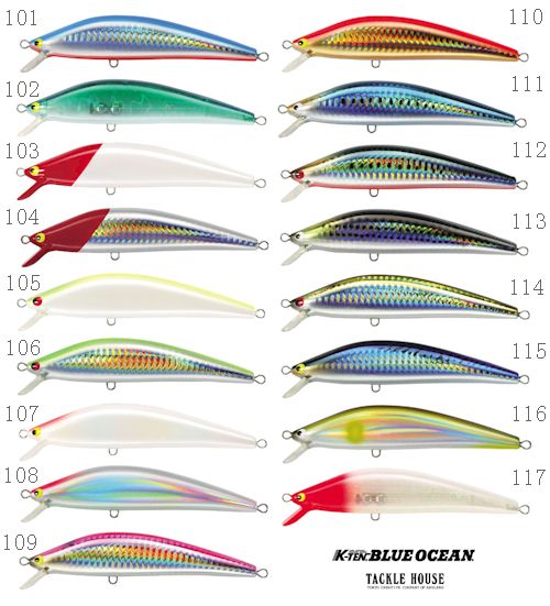 K-TEN ブルーオーシャン BLUE OCEAN　BKF-115　＜タックルハウス＞※メーカー取寄せ、欠品の際は納期回答