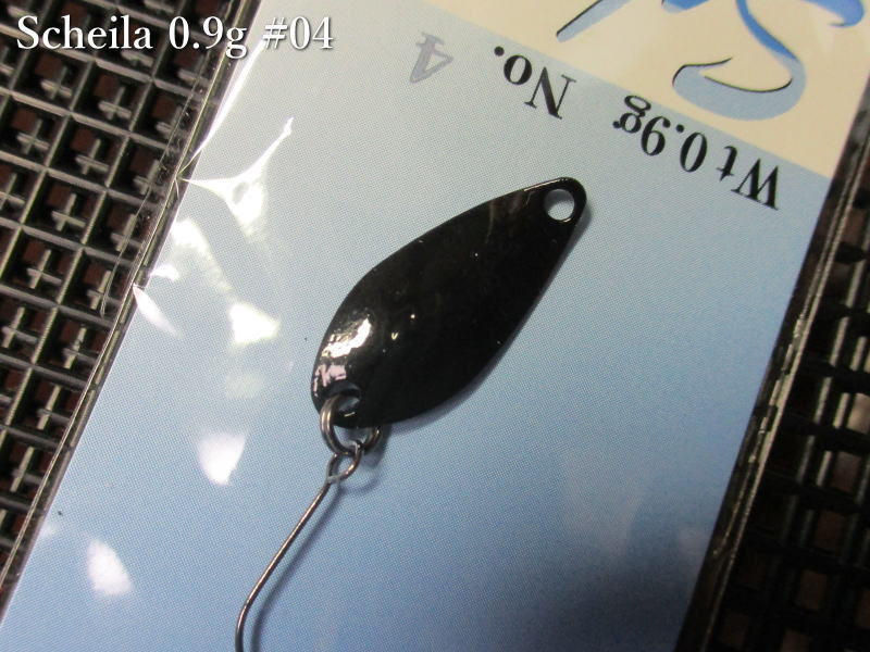 シャイラ 0.9g /20mm　～全11色　　＜ヴァルケイン ValkeIN＞　□エリア ルアーフィッシング用 スプーン□　Scheila Spoon 0.9g　〜強すぎず弱すぎない〜　[スプーン専門釣り具店] -エスプーン-