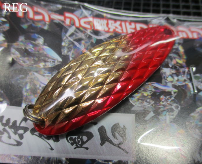 Rakuten - ディープダイヤ [ネイティブ] 12g /44mm　#REG レッドゴールド　　＜ウォーターランド WaterLand＞　□ネイティブ ルアーフィッシング用 スプーン□　DEEP DIAMOND Native 12g　～ダイアカットのDC～　[スプーン専門釣り具店] -エスプーン-