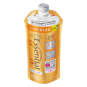 エッセンシャル しっとりまとまる コンディショナー つめかえ用　340mL