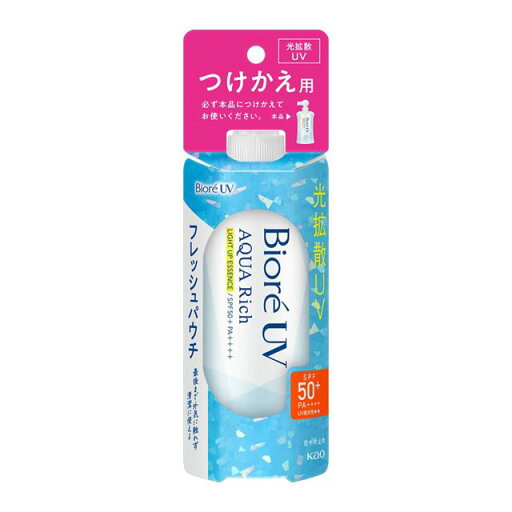 ビオレ UV アクアリッチ ライトアップエッセンス フレッシュパウチ 120g つけかえ用 ビオレ UV アクアリッチ ライトアップエッセンス フレッシュパウチ 120g つけかえ用
