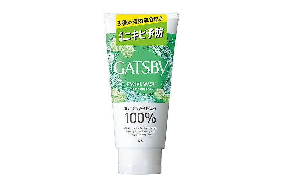 乐天商城 - ギャツビー フェイシャルウォッシュ 薬用トリプルケアアクネフォーム　130g
