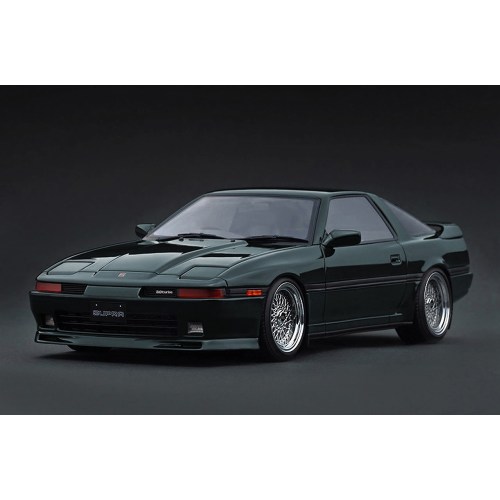 【6/1_ポイント最大5倍 & 6/1〜3_最大2000円OFFクーポン】ignition model Toyota Supra 3.0GT Turbo LIMITED (MA70)Green Metallic (1／18 Scale) 【IG4110】 (ミニカー)