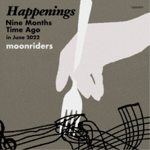 moonriders／Happenings Nine Months Time Ago in June 2022 【CD】