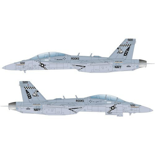 1／48 アメリカ海軍 電子戦機 EA-18G グラウラー VAQ-137 ルークス  (プラスチックモデルキット)おもちゃ プラモデル