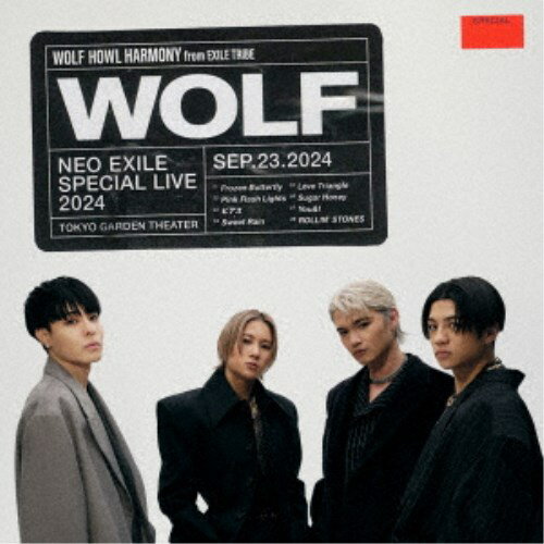 【数量限定!! 当店で使える200円OFFクーポン】WOLF HOWL HARMONY from EXILE TRIBE／WOLF《LIVE盤》 【..