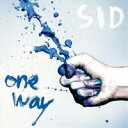 シド／one way《初回生産限定盤B》(初回限定) 【CD+DVD】
