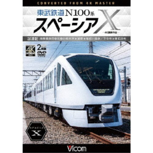 東武鉄道 N100系スペーシアX 試運転 4K撮影作品 南栗