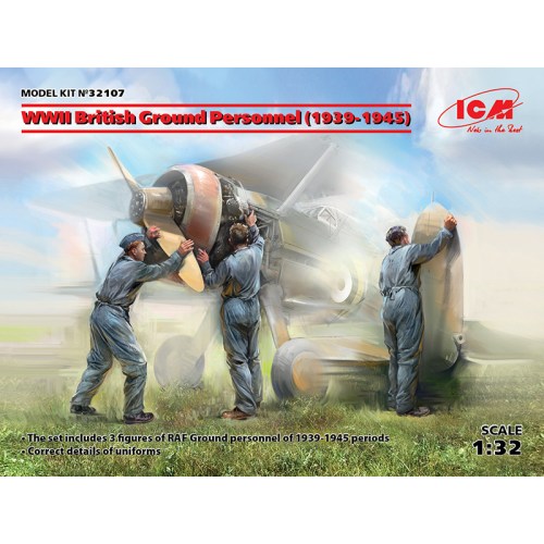 【6/1_ポイント最大5倍 & 6/1〜3_最大2000円OFFクーポン】WWII イギリス空軍 グランドクルーセット (1939-1945) 【32107】 (プラモデル)